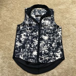 Elodie - Blue Button Down Tank Top